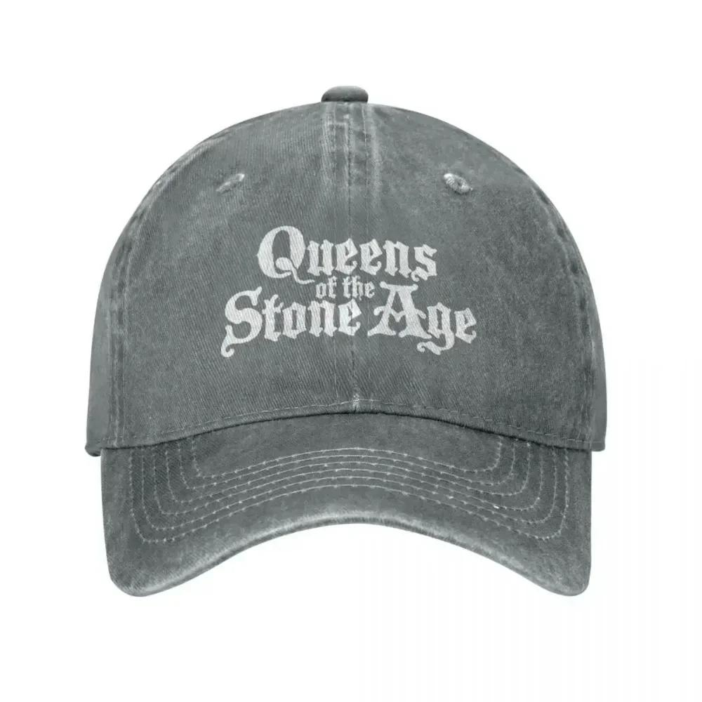 Queens Of Stone Age Baseball Cap American Rock Band Unisex Men SunProof Trucker Hat Spring Vintage Running Hippie Baseball Caps