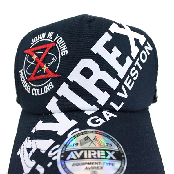 AVIREX Шапка-сетка Кепка большого размера XL SPACE PROJECT Популярный трендовый бренд Весна Лето Осень Зима Подарок на день Подарок для мужчин Отцовский мужской (М, ВМС)