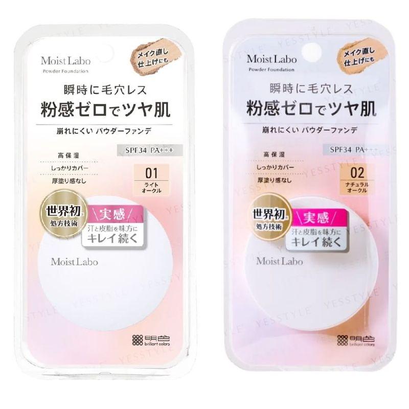 Meishoku Brilliant Colors - Тональная основа без пудры Moist Labo Fit SPF 34 PA+++