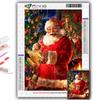 Diamond Painting Christmas Tree Santa Snowman Embroidery Cross Stitch Rhinestone Home Decor