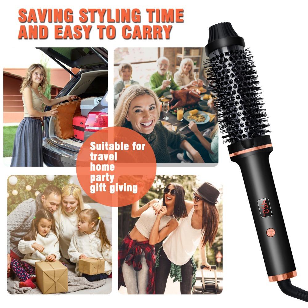 Curling Iron Straightening Comb Multifunctional Styling Comb Home Portable Negative Ion Comb