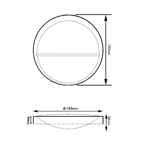 Antibacterial Drain Cover, 143mm, Stainless Steel, Keeps Slimy, 14.5 cm