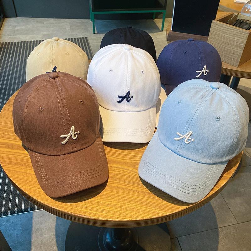 Новая бейсболка детская модная универсальная вышитая уличная кепка показывает маленькое лицо