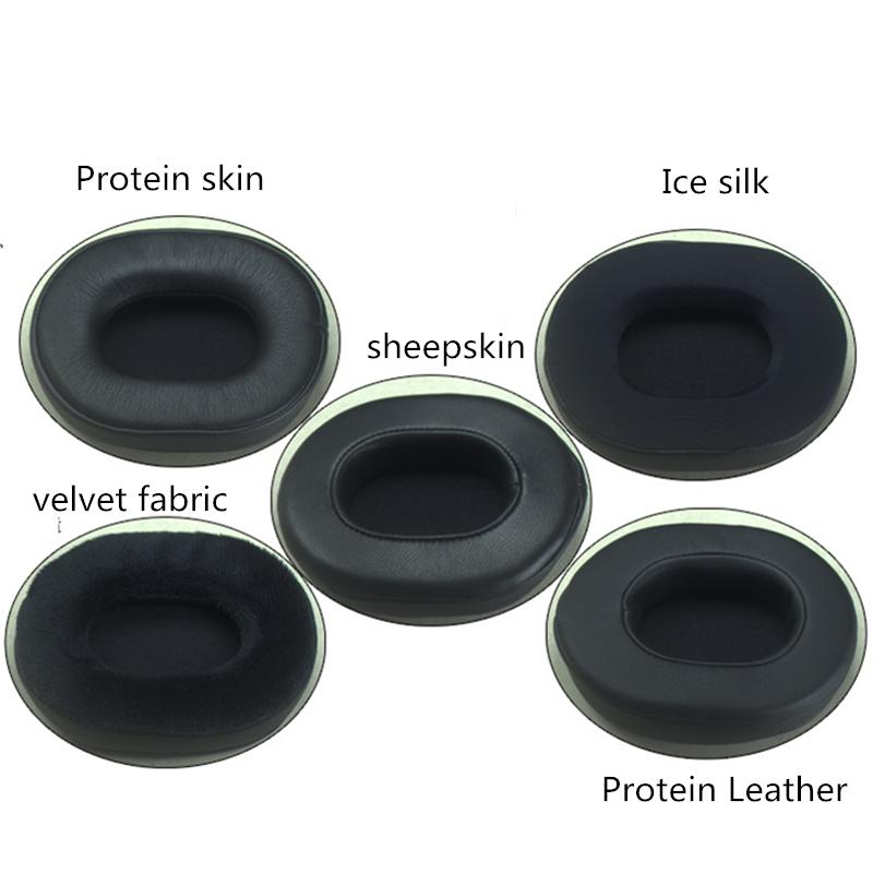 Sheepskin Replacement earpads Memory Foam Ear Pads Cushion For SONY MDR-1A 1R 1ADAC 1ABT MK2 1RBT Headphones Black Accessories