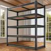 2000 Lbs Heavy Duty Storage Shelving Unit 5-Tier Adjustable Metal Rack Easy Assembly Garage Warehouse Organization