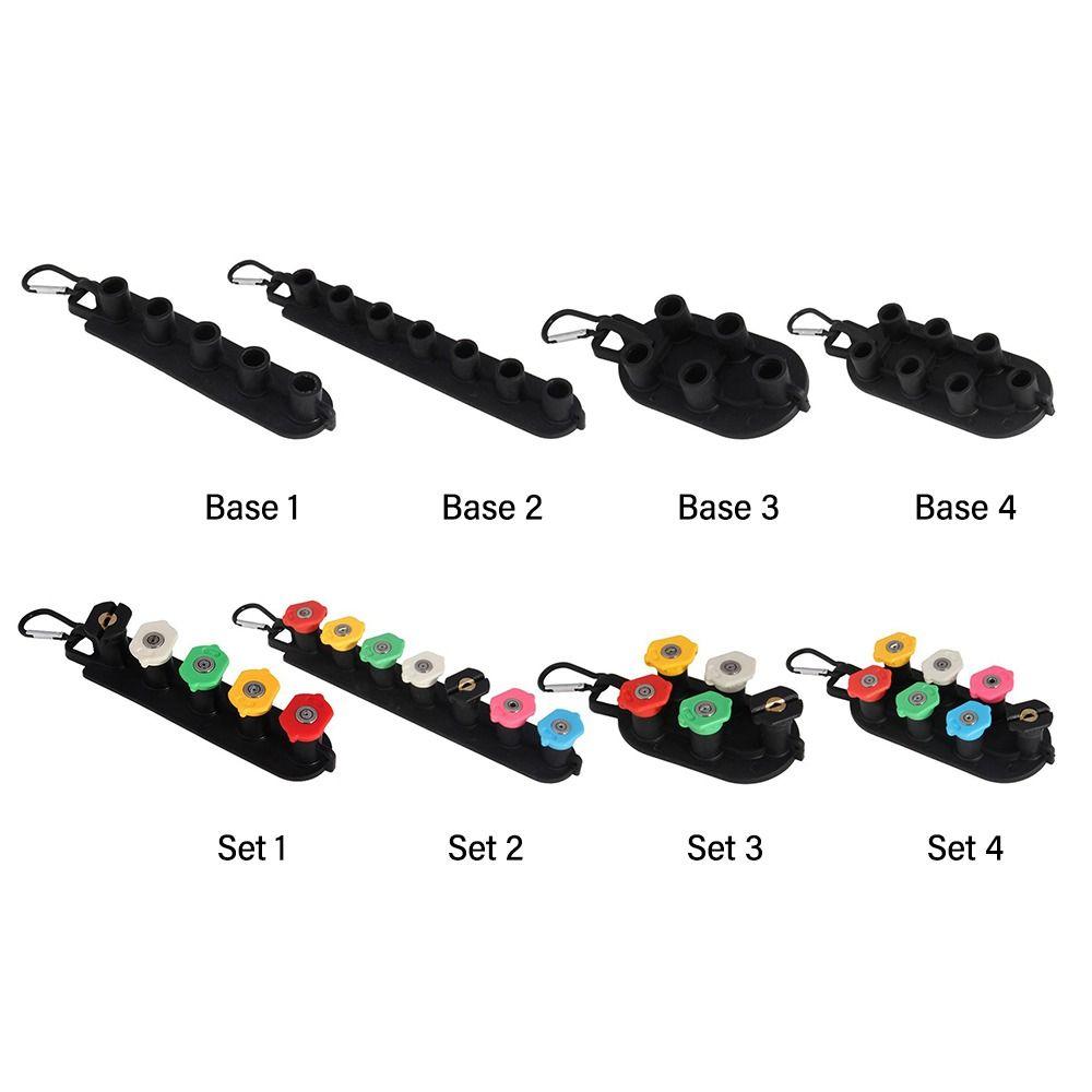 5/7 отверстий с держателем насадки 1/4 дюйма быстроразъемный распылитель для мойки высокого давления насадка для мойки