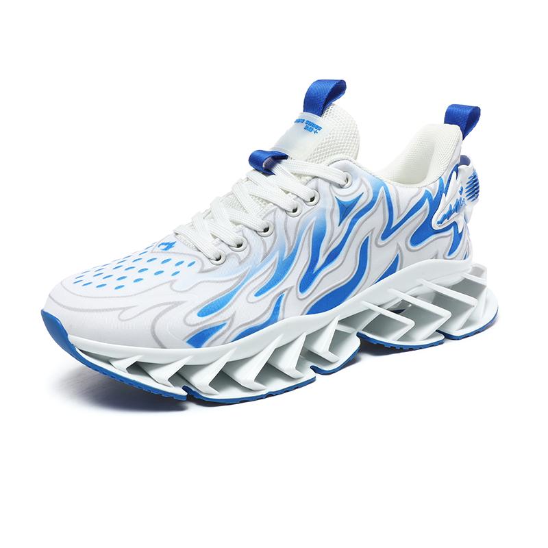 Sneakers Man Flat Casual Mesh Breathable Tennis Shoesfashon Thick Bottom Cushioning Sports Walking Shoes for Men Sneakers