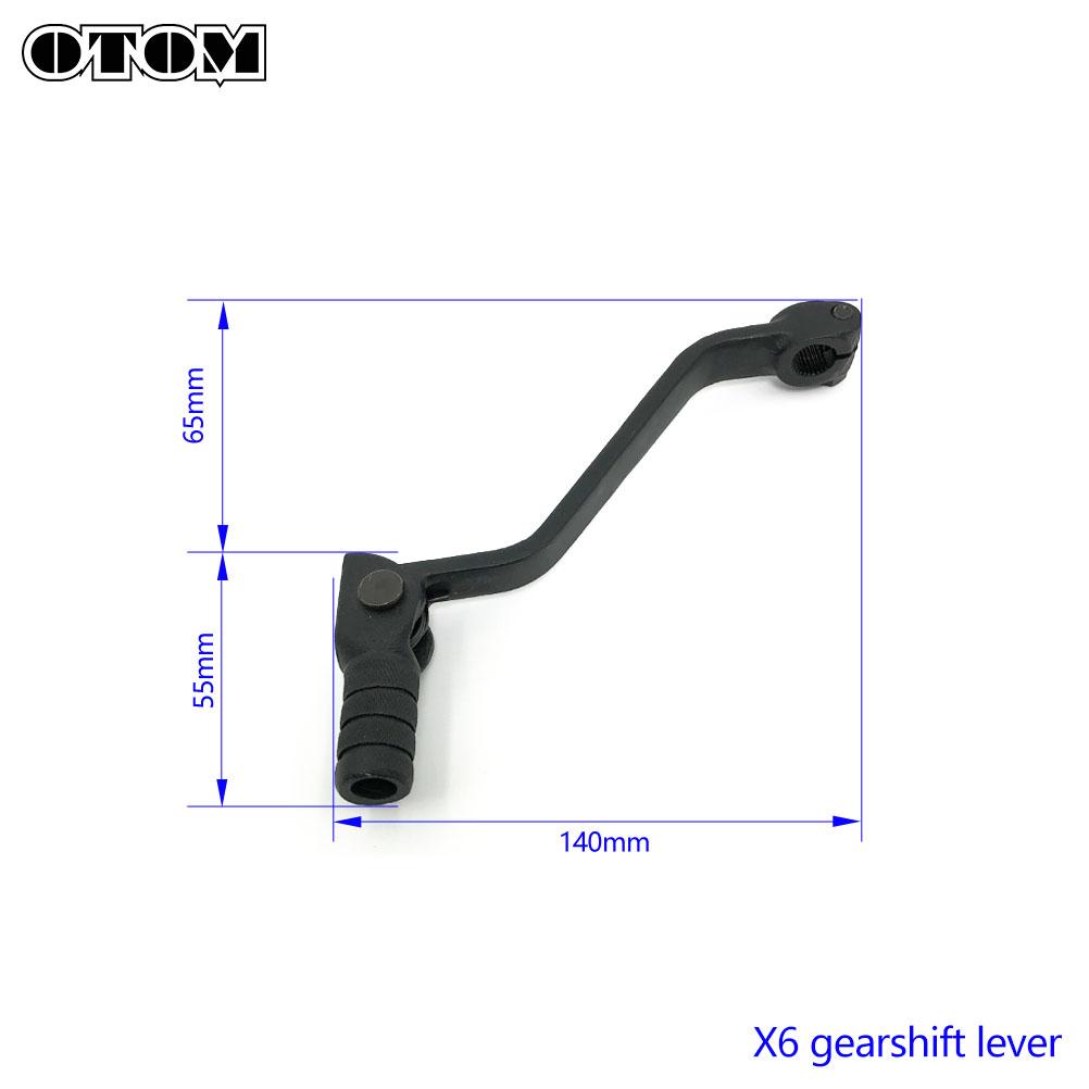 OTOM Gear Shifter Shift Pedal Lever For Motorcycle ATV Dirt Bike Pit Bikes Gear Levers Kayo X2 X6 Honda CB Series Guizun MX6