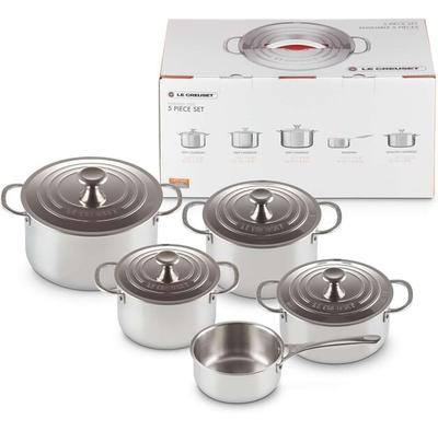 Набор кастрюль Le Creuset 3-Ply Plus, 5 предметов (96605300000000)