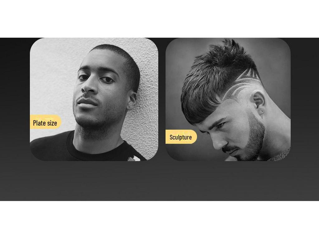 Ретро многофункциональная портативная машинка для стрижки волос TYPE-C с быстрой зарядкой