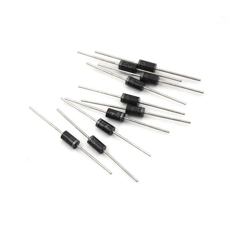 10 Pcs Sr5200 Sb5200 Mbr5200 5A 200V Dip Schottky Diodes