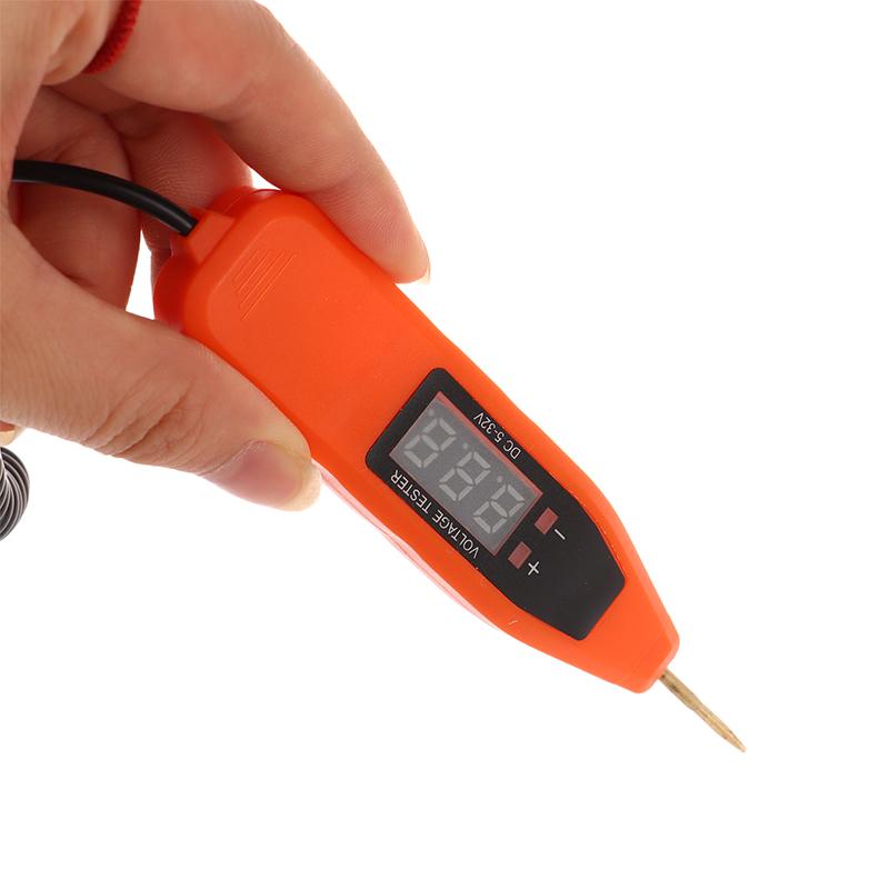 Auto Electrician Probe Machine Car Tools 5V-32V Car Electrical Circuit Test Pen Dca Voltage Detector Ac Voltage Indicator