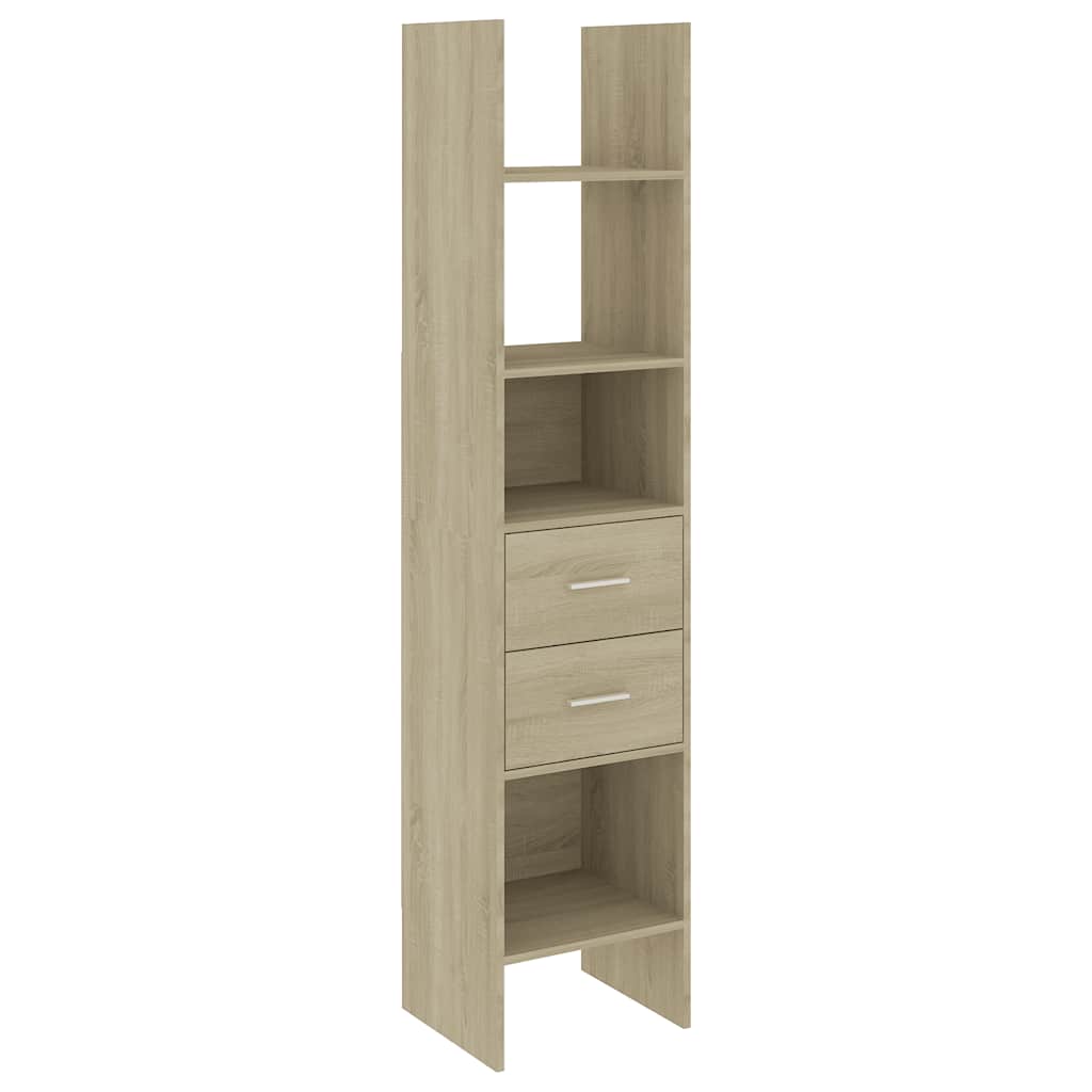 Bookshelf Sonoma Oak 40 x 35 x 180 cm Particleboard
