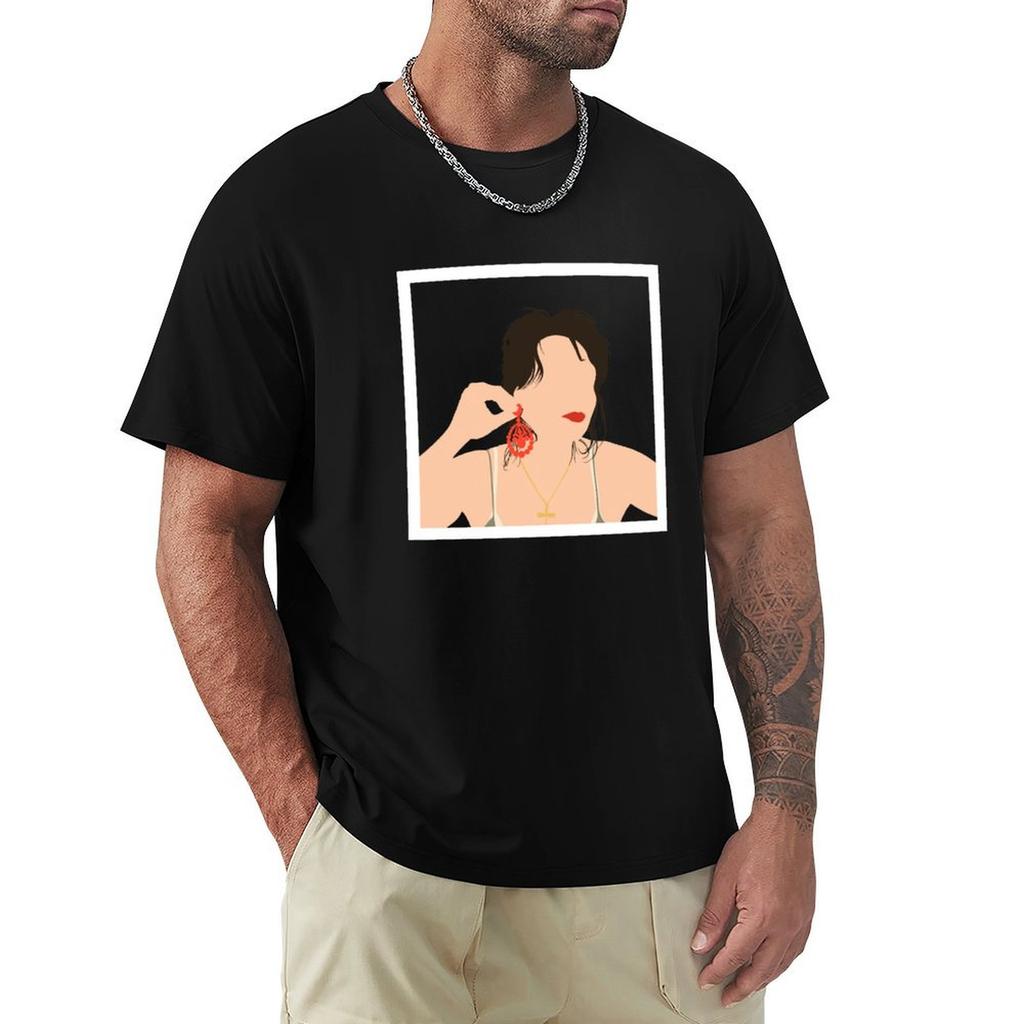 Juliette Binoche in Certified Copy TShirt Work Utility Short Sleeve Shirt