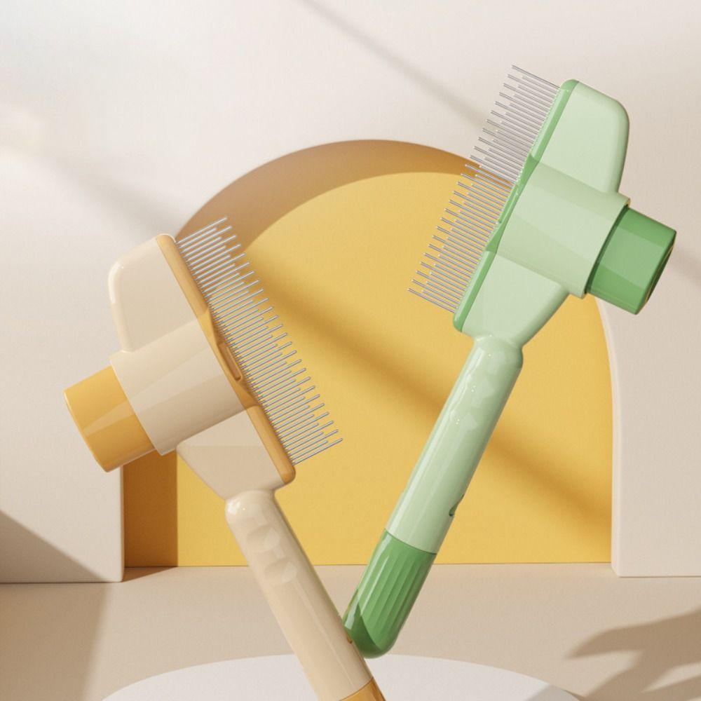 Самоочищающаяся расческа для шерсти домашних животных Плавающая расческа для шерсти для собак Товары для животных Расческа для кошек