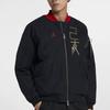Air Jordan CNY Year Of The Pig Flight Logo Stand Collar Loose Long Sleeve Jacket Men Jacket Black CD9046-010