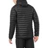 SALOMON Solid Color Hooded Down Jacket Men Jacket Black LC2104200