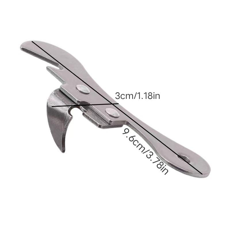 Консервный нож Seahorse, портативный мини-консервный нож, многофункциональный инструмент для домашней кухни из нержавеющей стали, открывалка для пивных бутылок
