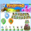 My Singing Monster Theme Birthday Banner Balloon Party Supplies Decorations Set