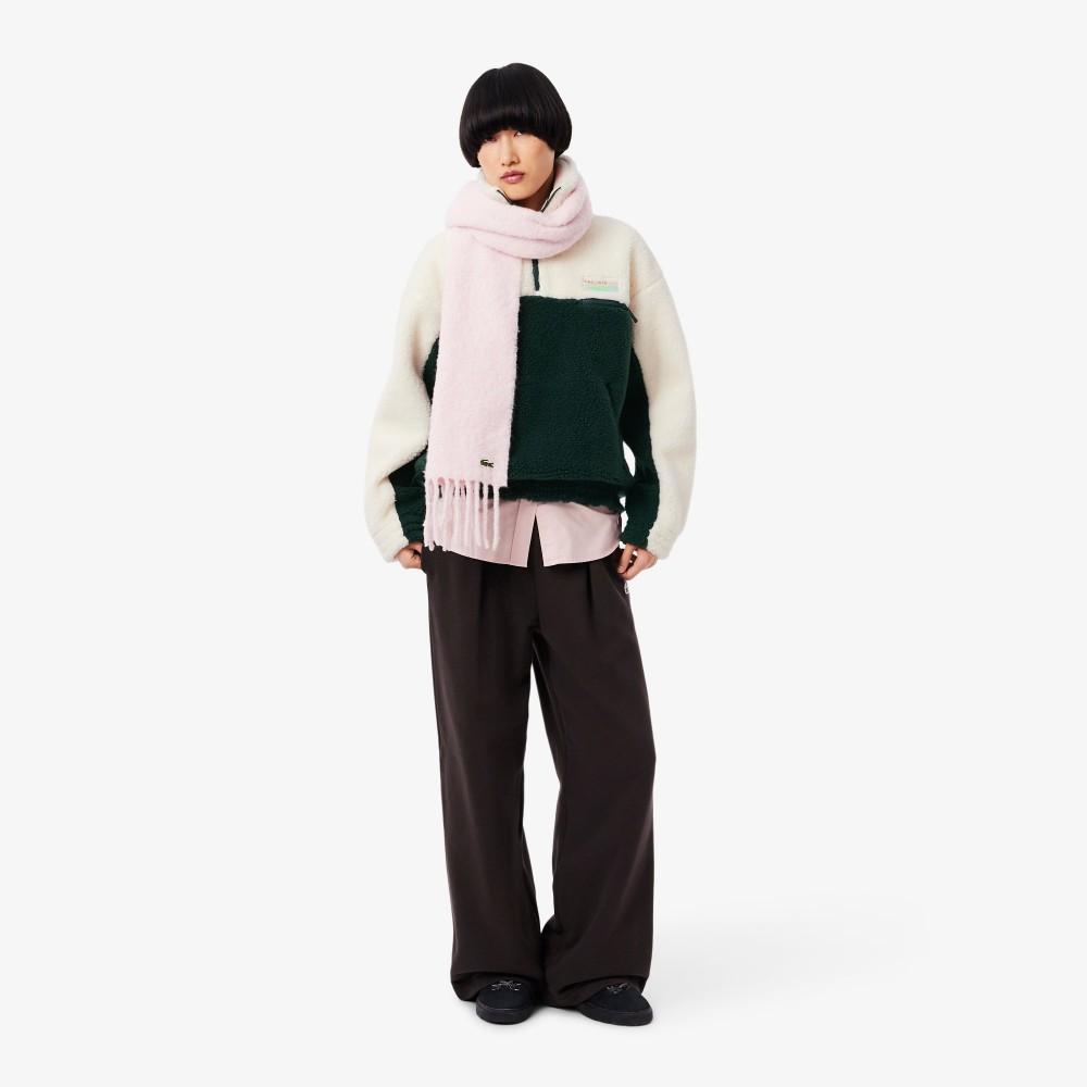 Lacoste Женская толстовка с полумолнией из поларфлиса SF5266-55NF2I