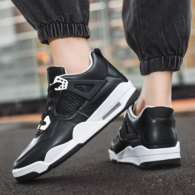 Мужские баскетбольные кроссовки модные универсальные спортивные повседневные кроссовки на высокой платформе большого размера мужская обувь