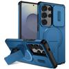 Магнитный чехол-подставка для Samsung S25 Ultra: Ударопрочный защитный чехол для телефонов Motorola и Google с выдвижным окном