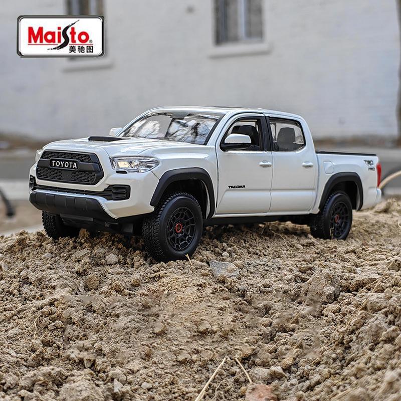 Maisto 1:27 Toyota Tacoma TRD Pro 2023 Alloy Car Diecasts Toy Vehicles Car Model Miniature Scale Model Car For Children