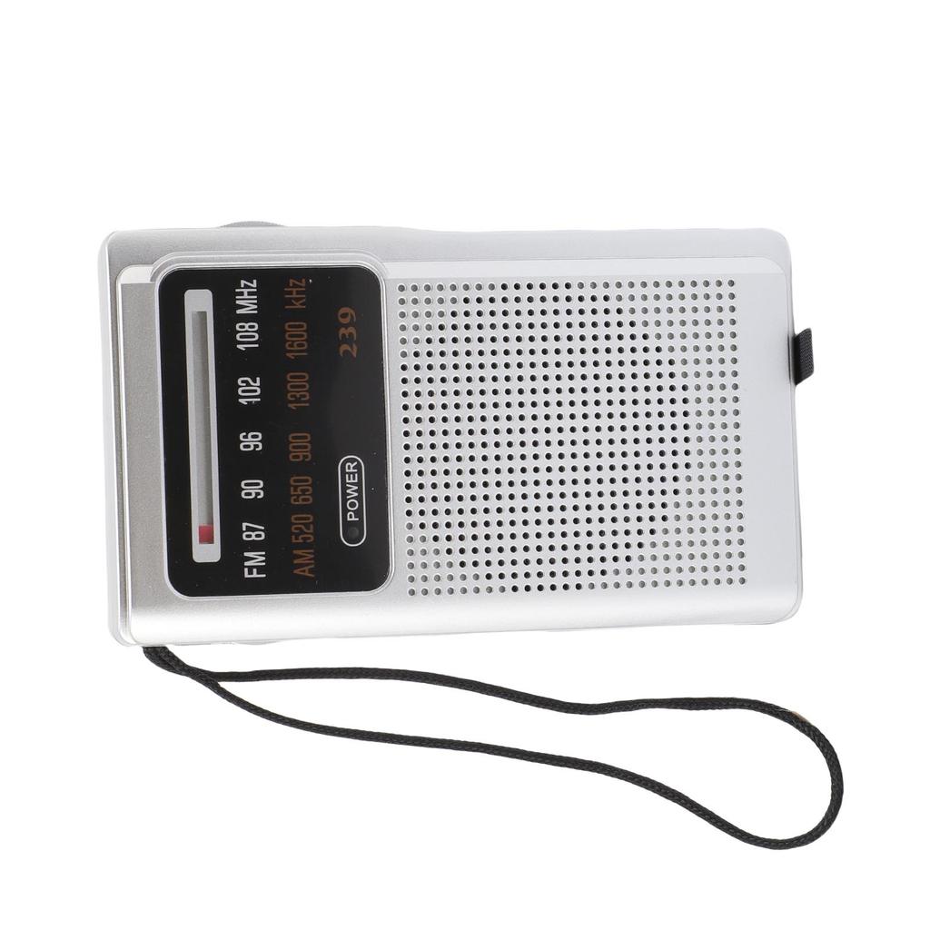 Портативное AM FM радио Чистое качество звука Длительное время работы от батареи Карманное радио для путешествий Активный отдых Стиль 1