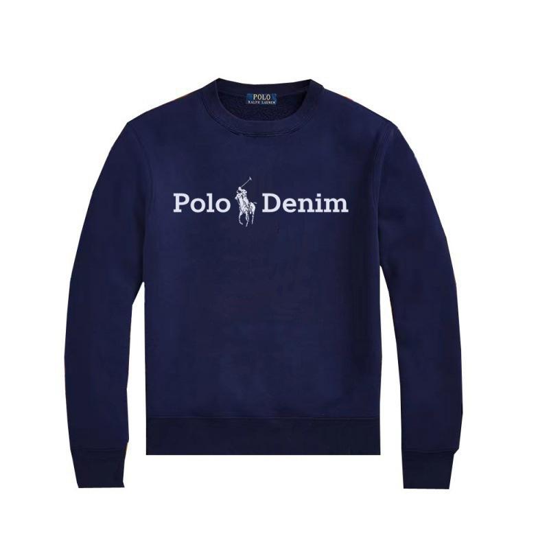 Fashion crew neck sweater men's polo long-sleeved pullover autumn casual bottoming shirt