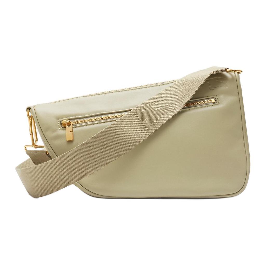 Burberry Equestrian Knight Leather Crossbody Bag,Gold-Tone Hardware Adjustable Strap Shoulder Handbag for Women, Daily Commute & Casual Out 80878881