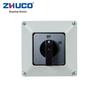 Zhuochao SZW26-32/C02.1BF Universal Rotary Switch with Protective Box - One Section, Two Gears.