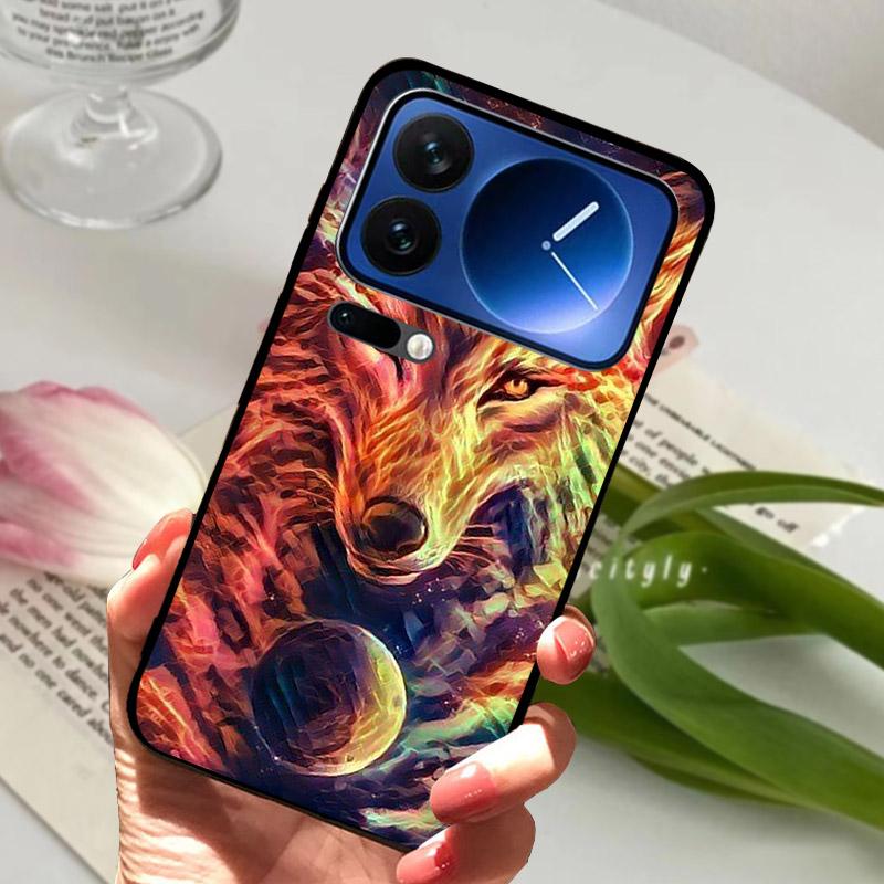 Чехол для Xiaomi Mi 17 Pro Max/17Pro Модный Ударопрочный Защитный Задний Чехол Для Xiaomi 17 ProMax Мягкий ТПУ Силиконовый Чехол для Телефона