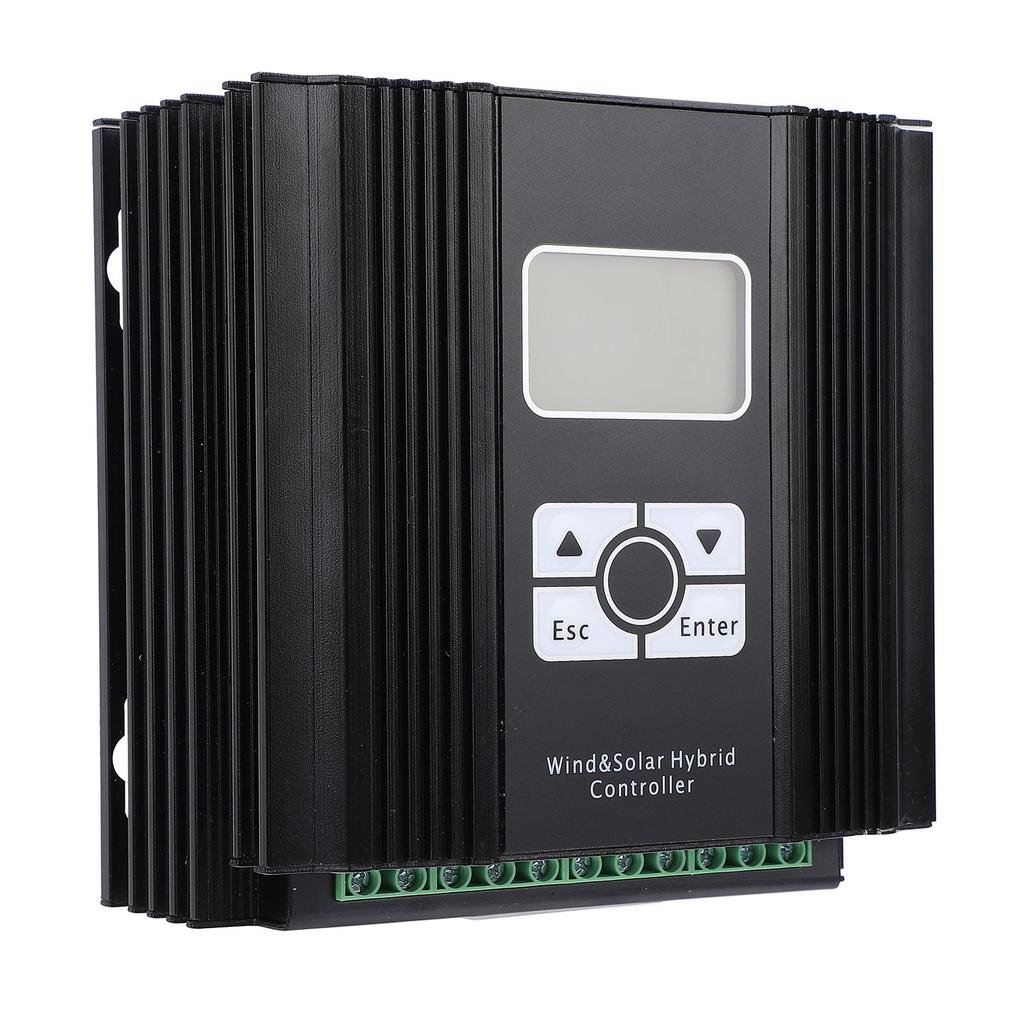 Wind Solar Hybrid Charge Controller 12V/24V MPPT Technology LCD Display Solar Panel System