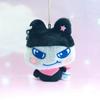 New Tamagotchi Memetchi Black Cap Plush Keychain Cute Black Bead Eyes Anime Stuffed Mascot Bag Pendant Cartoon Pet Figure Gift