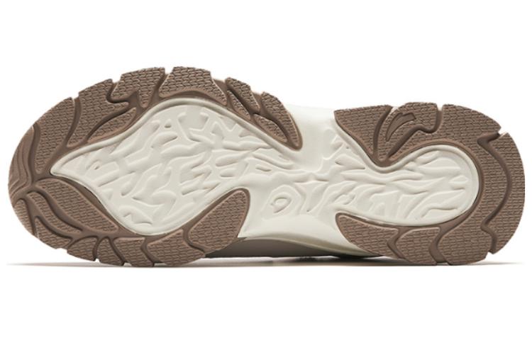 Women's Sneakers Anta Life Collection Low top Slip Resistant Abrasion Resistant Casual Shoes Women's Beige