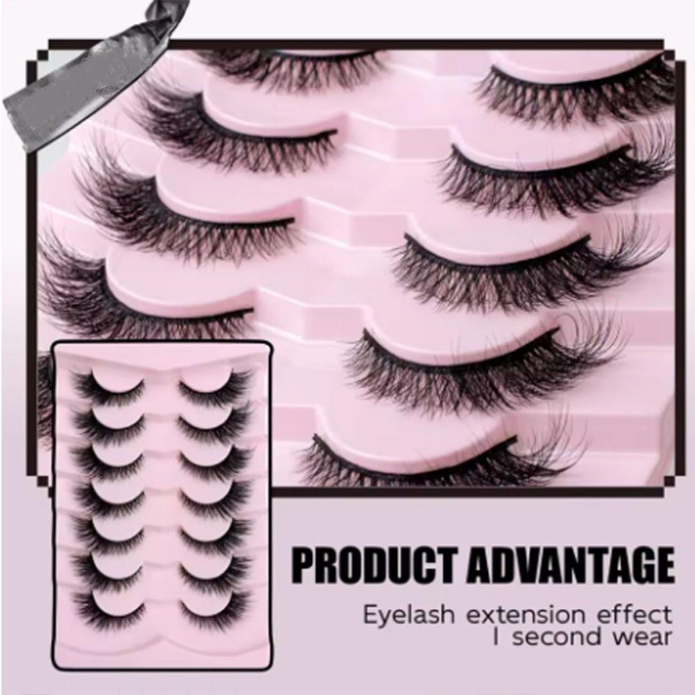 Накладные ресницы диагональные мушки накладные ресницы хвостик для глаз удлинение 3D искусственные норковые ресницы принадлежности для макияжа