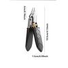 New Model of Ultra-Sharp Angled Pulley Switch Nail Clippers Cuticle Nippers And Large Toenail Scissors
