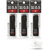 Pentel Sharp Refill Iron 0.5 B C285-B [Bulk Replacement Refill 3 Pcs] b Mechanical Pen Black Orig...