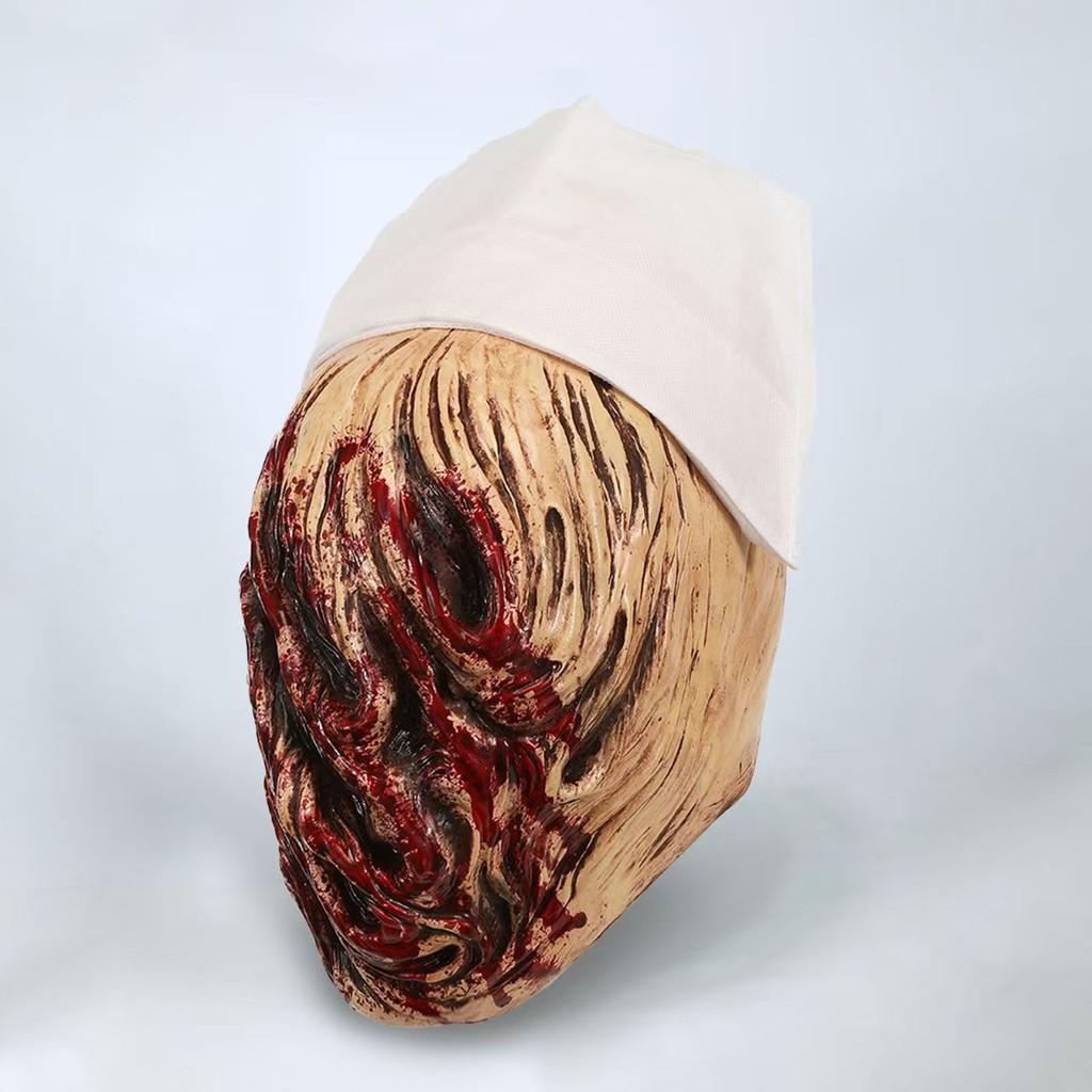 Маска медсестры из Silent Hill Латекс Косплей Костюм Реквизит Для Хэллоуин Вечеринок