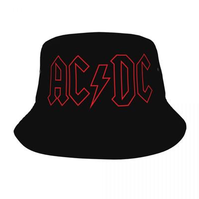 AC DC The Bell Rock Roll Панамы Унисекс Женская Мода Унисекс Австралийская Группа Звезда Летняя Кепка Рыбака