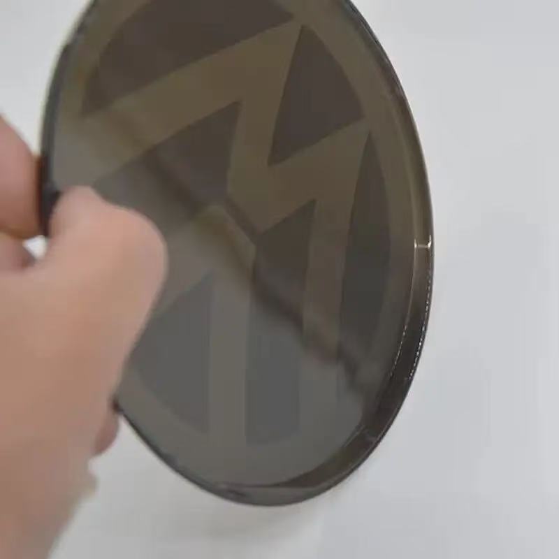 2026 Hot For VW VOLKSWAGEN Hub Caps 2pcs Front and Rear VW Golf 6/Golf 7/Golf 7.5/Golf 8 Not Affect ACC Modified Black Label Fla