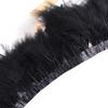 10 Meters Natural Turkey Marabou Feather Trim Ribbon Feather Fringe For Wedding Dress Decor Sewing Accessories Plumas