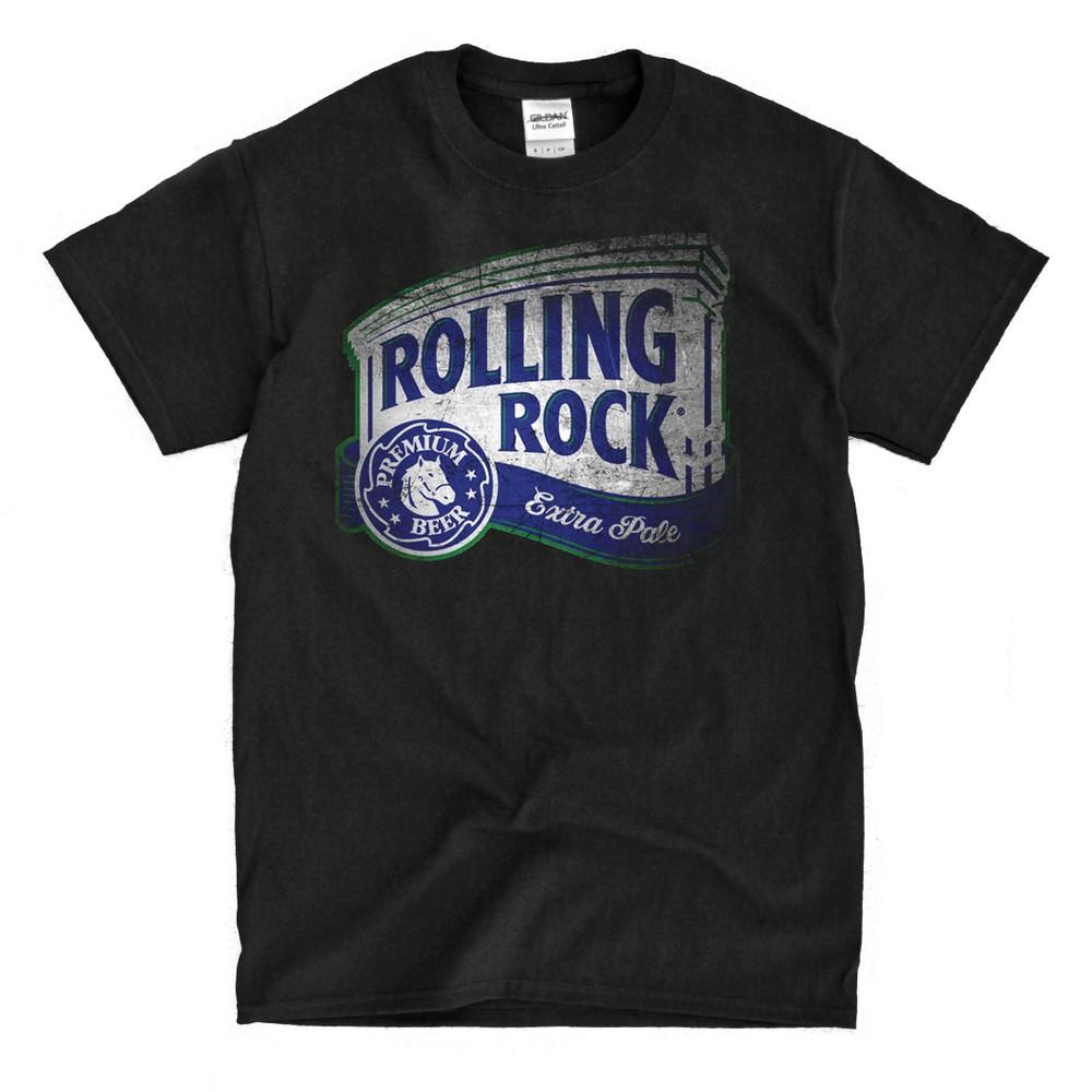Rolling Rock Beer Black T-Shirt - Ships Fast! High Quality! Unisex T-Shirt