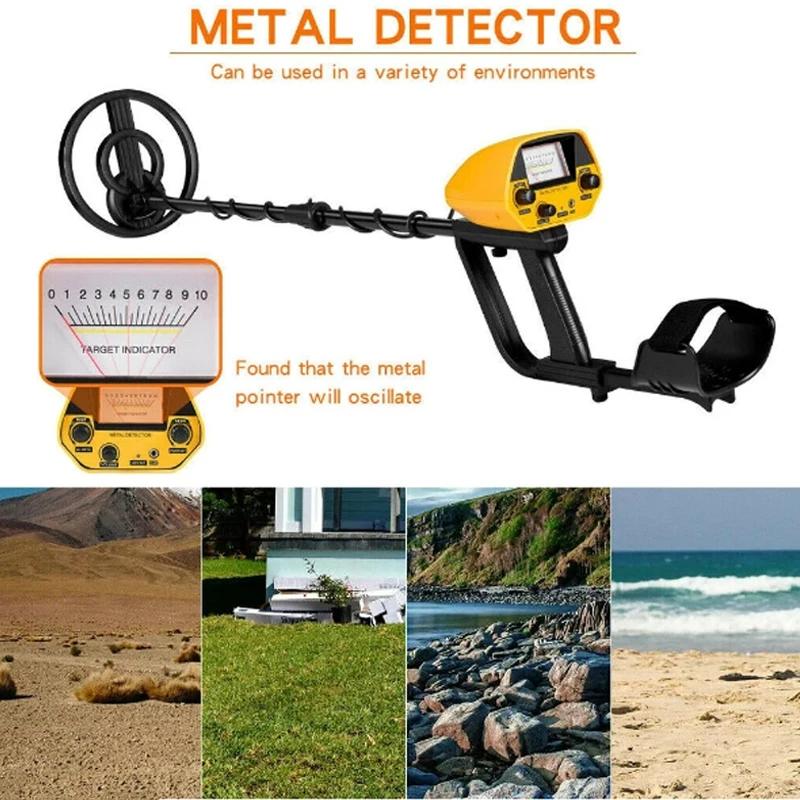 MD-5090 Metal Detector Portable High Precision Hunter Detector Underground Gold Detector Metal Length Adjustable Treasure Seeker