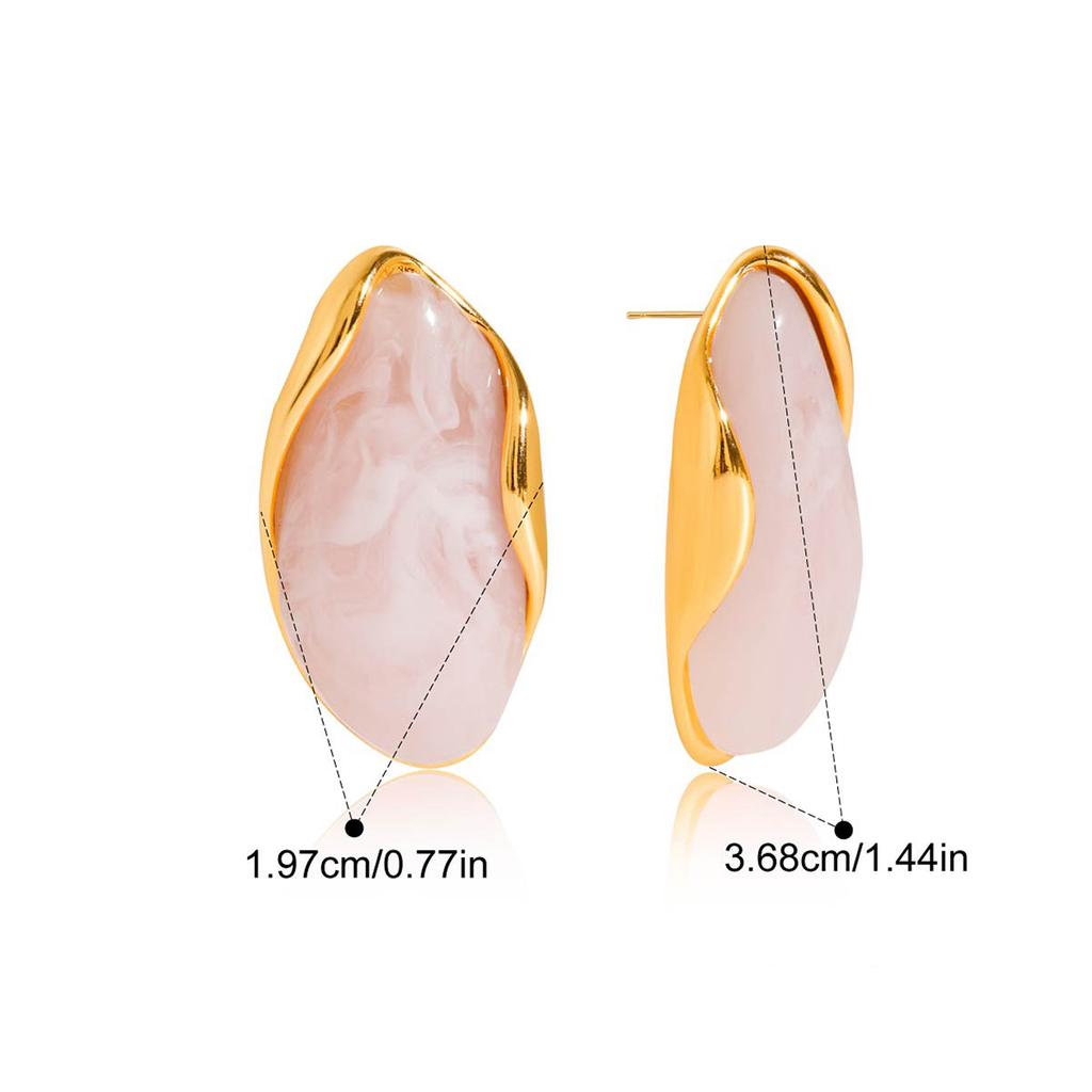 Серьги Yori Candy из разноцветной смолы и нержавеющей стали, модные украшения в стиле Y2K, синие, желтые, красные, зеленые, шампанские аксессуары