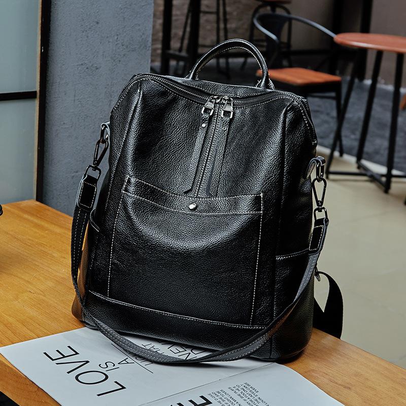 2026 New Anti-Theft Backpack Women's Korean Style Large Capacity Student Bookbag Travel Daypack Lightweight Water-Resistant Fashion Casual