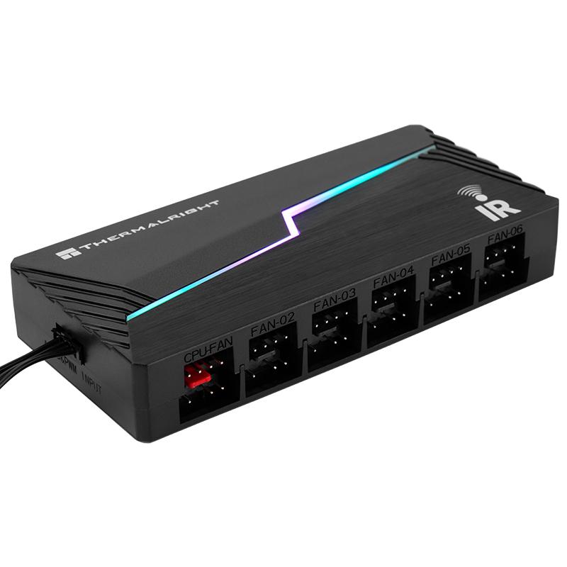 Thermalright TL-ARGB 12-портовый PWM-хаб для вентиляторов с беспроводным управлением