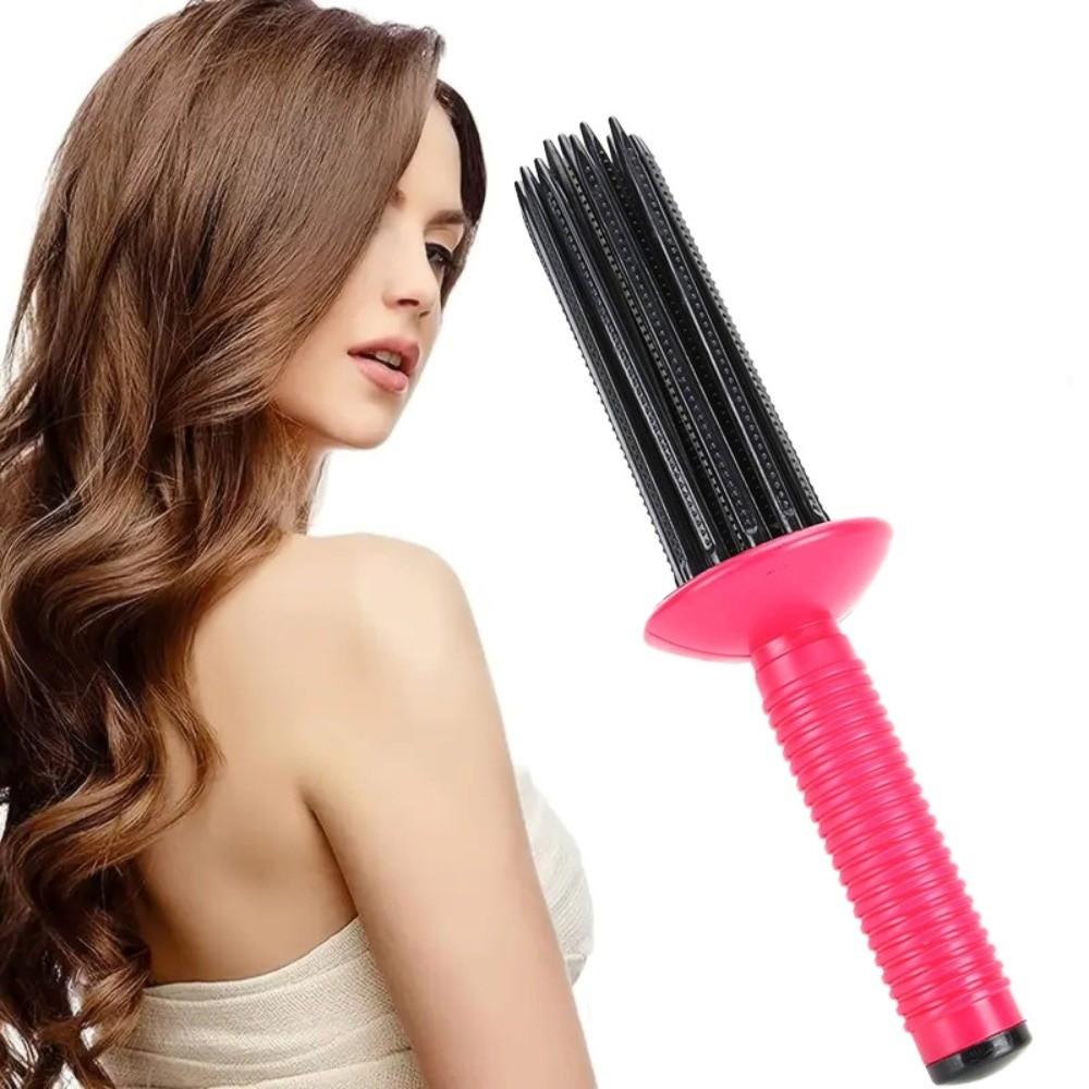 Heatless Fluffy Curling Roll Comb Professional Roller Comb New Curling Wand Home Use