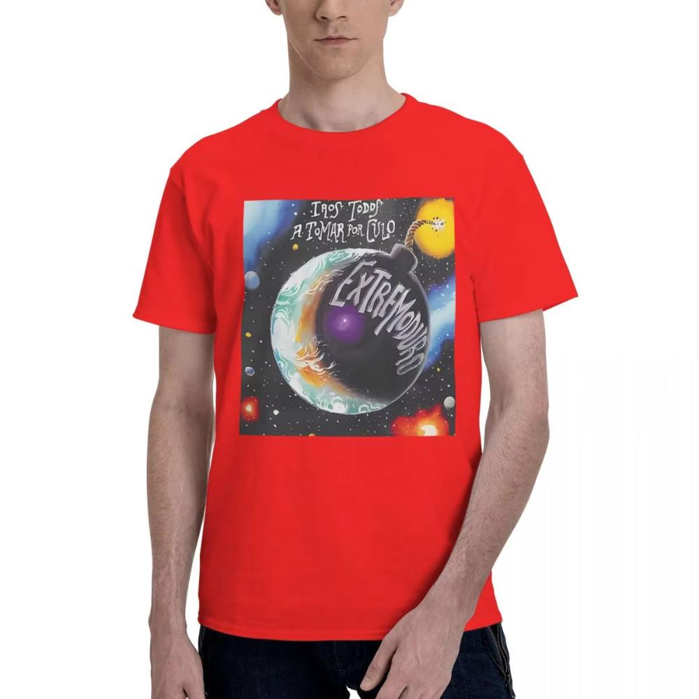 Extremoduro Cotton Casual Breathable Confortable Printed Oversized TShirt Mens and Womens Clothing Brands Male Wear
