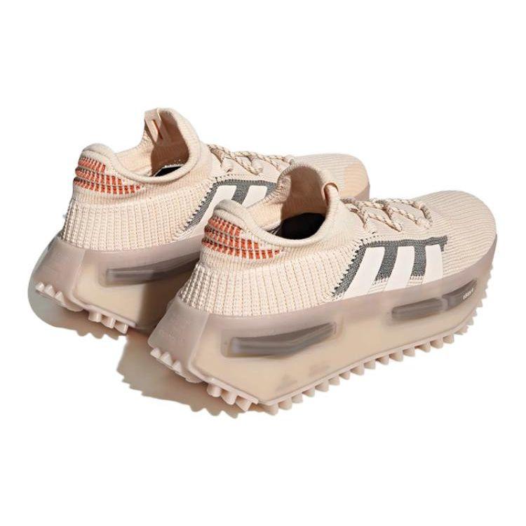 adidas Кроссовки унисекс NMD_S1 Wonder Taupe кремово-оранжевые ID1653
